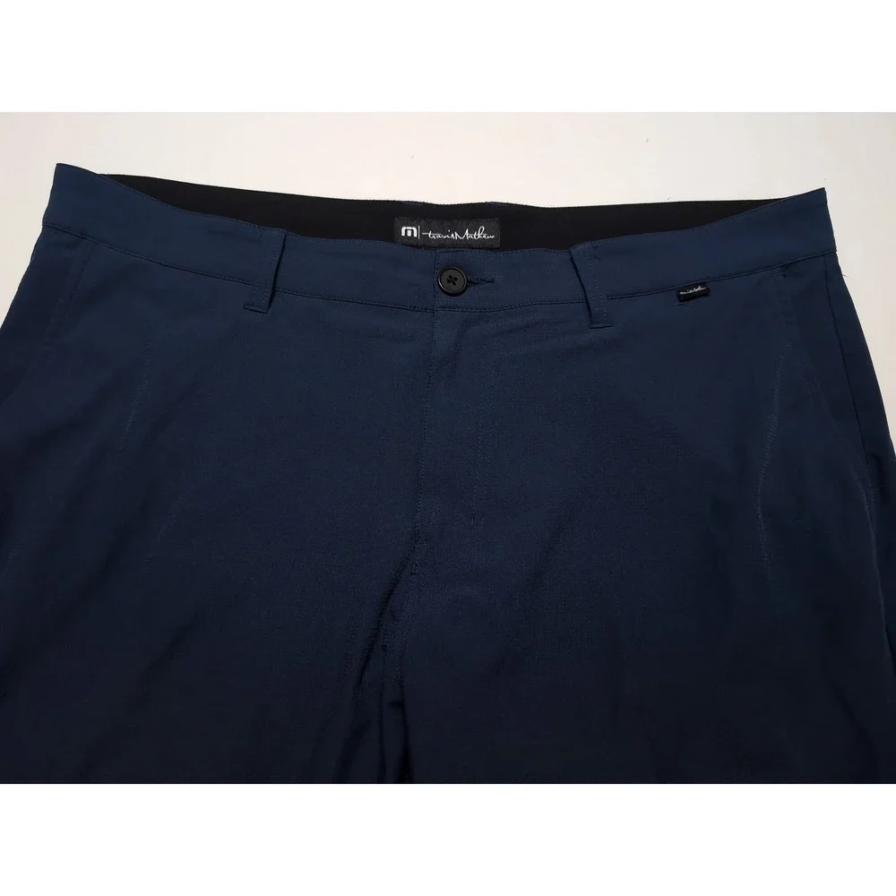 TRAVIS MATHEW Performance Golf Pants Navy Blue ~ 38 x 32